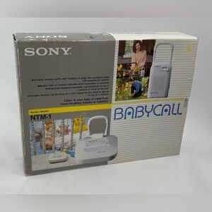 Sony Baby Call Nursery Monitor Model NTM-1‎ New In Open Box - Never Used